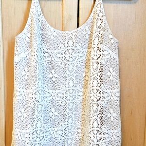 CAbi Lace Cami, Sz Sm